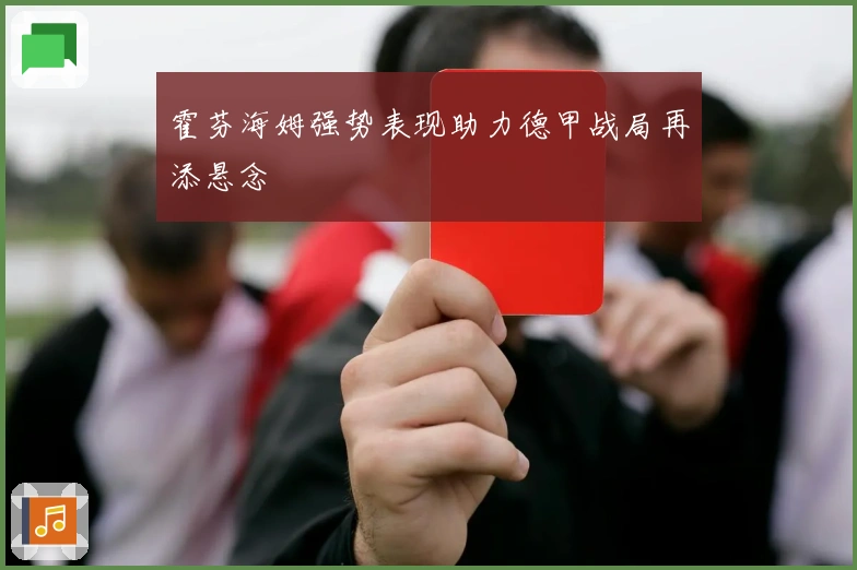 霍芬海姆强势表现助力德甲战局再添悬念